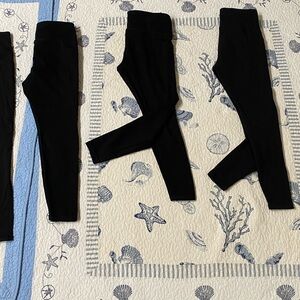 Danskin Classic Black Activewear Leggings. Size- S. 4 Pairs available.